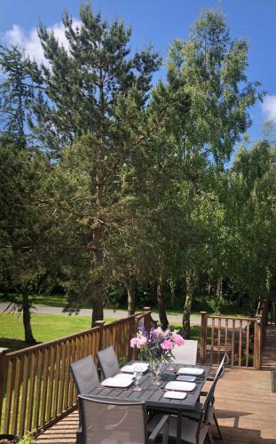 شرفة/ تراس, Oakwood Lodge in ايشوت شرفة/ تراس, Oakwood Lodge in ايشوت