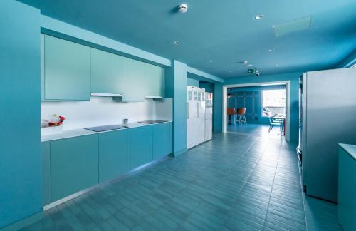 Kitchen, The Boc Hostels - Beach in Majorca Kitchen, The Boc Hostels - Beach in Majorca