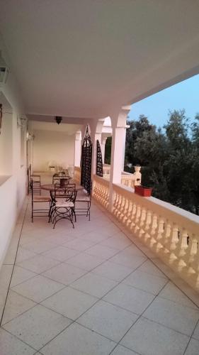 Terraza/balcón, Domaine des Sloughis in Moulay Idriss Terraza/balcón, Domaine des Sloughis in Moulay Idriss