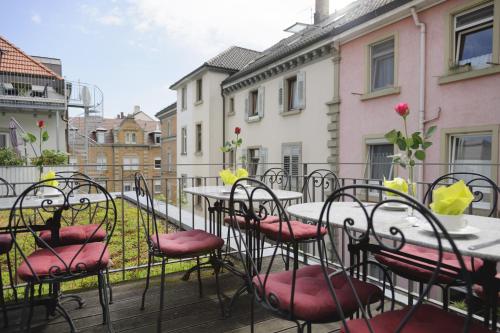 Erkély/terasz, Hotel Augustiner Tor in Altstadt Erkély/terasz, Hotel Augustiner Tor in Altstadt