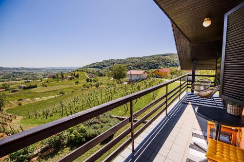 Балкон/тераса, Holiday Home Vinea View - 4 Thermal Spas Nearby in Бизелско Балкон/тераса, Holiday Home Vinea View - 4 Thermal Spas Nearby in Бизелско