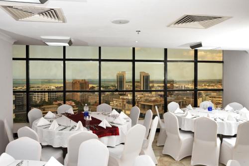Restaurant, Golden Tulip Dar City Center in Dar es Salaam Restaurant, Golden Tulip Dar City Center in Dar es Salaam