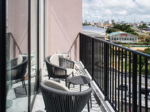 Balcony/terrace, REF Okinawa Arena by VESSEL HOTELS in Okinawa Balcony/terrace, REF Okinawa Arena by VESSEL HOTELS in Okinawa
