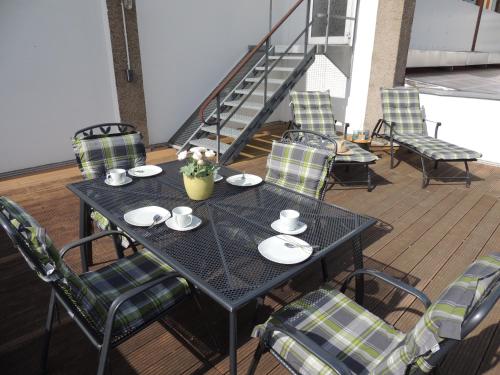 شرفة/ تراس, Apartment Altes E-Werk in Eisenach Suburbs شرفة/ تراس, Apartment Altes E-Werk in Eisenach Suburbs