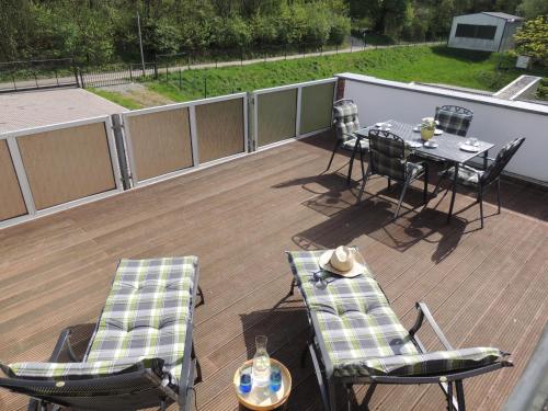 شرفة/ تراس, Apartment Altes E-Werk in Eisenach Suburbs شرفة/ تراس, Apartment Altes E-Werk in Eisenach Suburbs