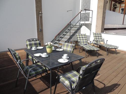 شرفة/ تراس, Apartment Altes E-Werk in Eisenach Suburbs شرفة/ تراس, Apartment Altes E-Werk in Eisenach Suburbs
