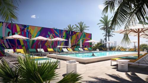 Bazén, citizenM Miami South Beach in Miami Beach (FL) Bazén, citizenM Miami South Beach in Miami Beach (FL)