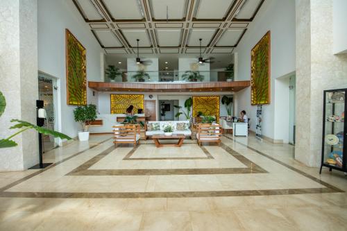 Lobby, Hacienda Samana Bay Hotel in Samana Lobby, Hacienda Samana Bay Hotel in Samana