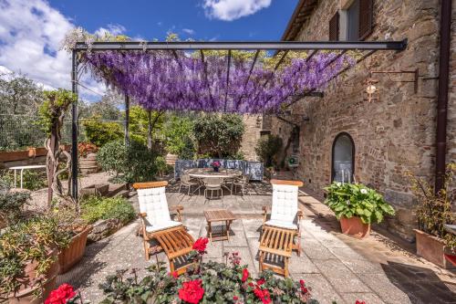 Monticchiello apartment in the historical village with garden Pienza, Siena