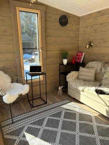 Pihasauna Mökki - Villa Alpaca Laamatila (Pihasauna Mokki - Villa Alpaca Laamatila) in Νόκια Pihasauna Mökki - Villa Alpaca Laamatila (Pihasauna Mokki - Villa Alpaca Laamatila) in Νόκια