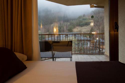 beranda/teres, Hotel Sant Gothard in Puiol del Piu beranda/teres, Hotel Sant Gothard in Puiol del Piu