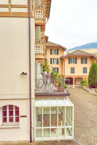 Doppelzimmer mit Terrasse in Därligen Doppelzimmer mit Terrasse in Därligen