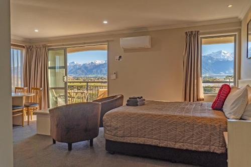 Balcony/terrace, Mondello Motels in Kaikoura Balcony/terrace, Mondello Motels in Kaikoura