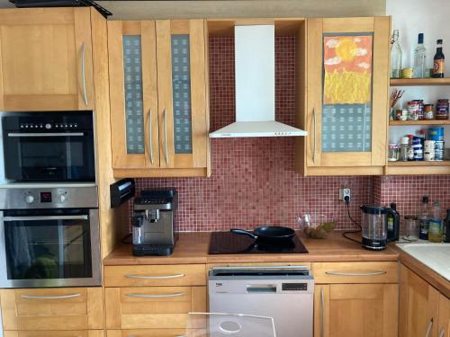 ห้องครัว, Appartement dans le Parc in เมซอง ราฟิต ห้องครัว, Appartement dans le Parc in เมซอง ราฟิต