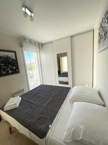 Deux pièces climatisé plage à pied et garage