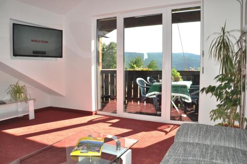 Kilátás, Landhaus Harmonie in Arnbruck Kilátás, Landhaus Harmonie in Arnbruck