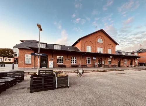 Exterior view, Thisted Banegard in Thisted Exterior view, Thisted Banegard in Thisted