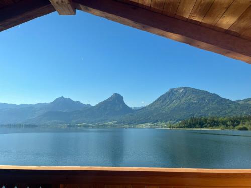 Kilátás, Strandhotel Margaretha in St Wolfgang im Salzkammergut Kilátás, Strandhotel Margaretha in St Wolfgang im Salzkammergut