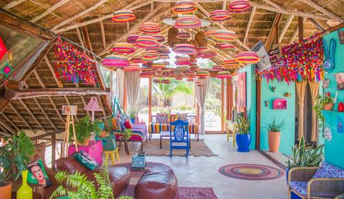 Banketzaal, La Zebra a Colibri Boutique Hotel in Tulum Banketzaal, La Zebra a Colibri Boutique Hotel in Tulum
