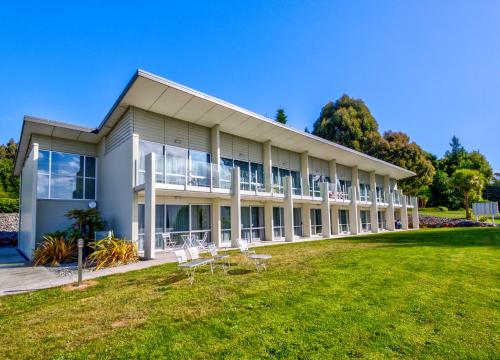 Erkély/terasz, Te Anau Lakeview Holiday Park & Motels in Városközpont Erkély/terasz, Te Anau Lakeview Holiday Park & Motels in Városközpont