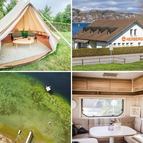 Strandbad Steckborn mit Herberge, Camping & Glamping in シュテックボルン Strandbad Steckborn mit Herberge, Camping & Glamping in シュテックボルン