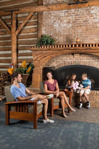ล็อบบี้, Carowinds Camp Wilderness in บราวน์โร้ด ล็อบบี้, Carowinds Camp Wilderness in บราวน์โร้ด