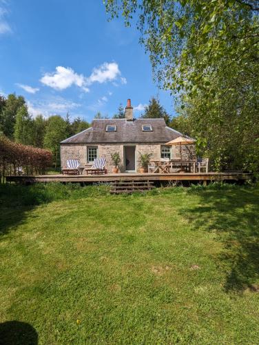 Erkély/terasz, Birkenside Cottage in Jedburgh Erkély/terasz, Birkenside Cottage in Jedburgh
