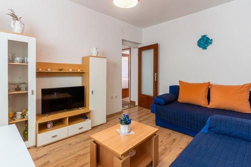 共用Lounge/電視區, Apartment in Cres with Terrace, Air condition, WIFI, 5205-1 in 茨雷斯 共用Lounge/電視區, Apartment in Cres with Terrace, Air condition, WIFI, 5205-1 in 茨雷斯