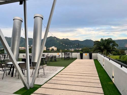 Balcony/terrace, Hotel GH Guaparo Suites Valencia near Arturo Michelena International Airport Balcony/terrace, Hotel GH Guaparo Suites Valencia near Arturo Michelena International Airport