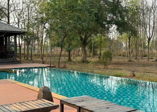 Swimming pool, Karina Resort Chiang Mai in Sankampaeng Swimming pool, Karina Resort Chiang Mai in Sankampaeng