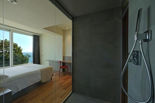 Badkamer, Hotel Le Roi in Varazze Badkamer, Hotel Le Roi in Varazze