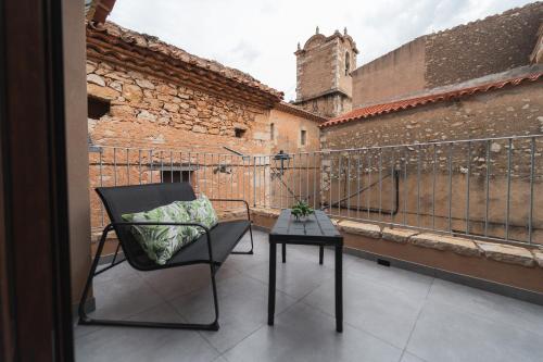 Erkély/terasz, CASA RURAL MENSIN in Benassal Erkély/terasz, CASA RURAL MENSIN in Benassal