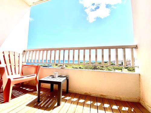 Terraza/balcón, Hotel Bellevue Cap d'Agde in Agde Terraza/balcón, Hotel Bellevue Cap d'Agde in Agde