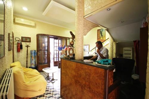 Αίθουσα υποδοχής, Hotel Casanova in Νάπολη Αίθουσα υποδοχής, Hotel Casanova in Νάπολη