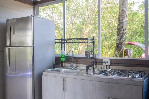 Kitchen, Cabana ALJOS in Guamaral Kitchen, Cabana ALJOS in Guamaral