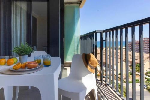 Alboraya Apartamento con vista al mar y piscina