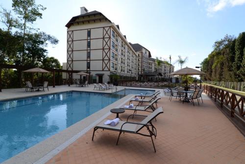 Swimming pool, Vista Azul Apart Hotel Suites in Domingos Martins Swimming pool, Vista Azul Apart Hotel Suites in Domingos Martins