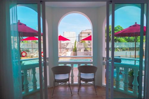 Balcony/terrace, Hotel Midtown Ratsada in Phuket Town Balcony/terrace, Hotel Midtown Ratsada in Phuket Town