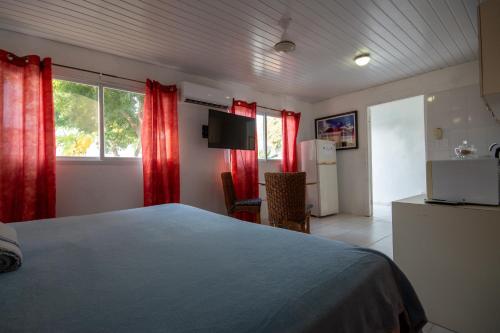 침대, Aruba Sunrise Rentals in 푼토 피조 침대, Aruba Sunrise Rentals in 푼토 피조