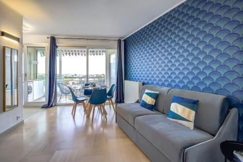 Studio vue mer, piscine - tennis