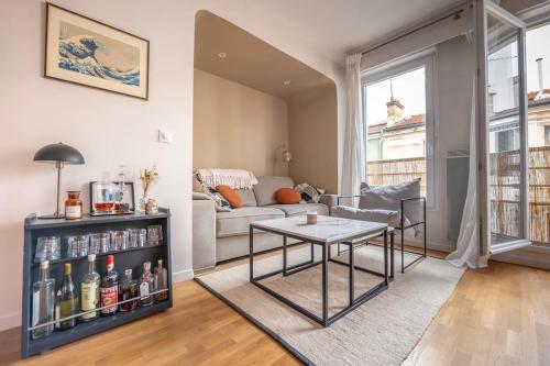 Charming modern and bright apartment 4P in Les Lilas Charming modern and bright apartment 4P in Les Lilas