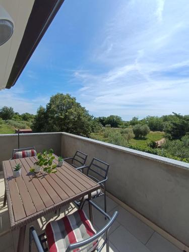 Erkély/terasz, Apartman Ika Umag in Finida Erkély/terasz, Apartman Ika Umag in Finida