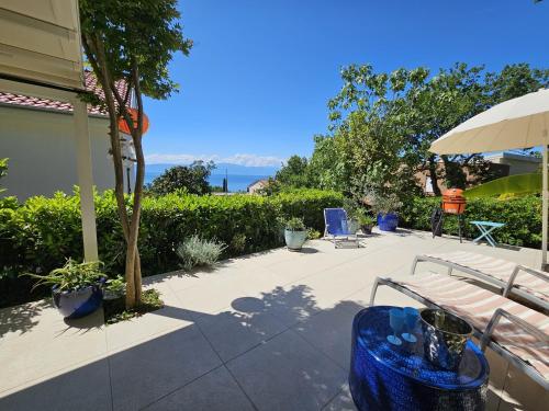 ระเบียง/ชานเรือน, Apartment Barbara with sea view in ยิวิเซ ระเบียง/ชานเรือน, Apartment Barbara with sea view in ยิวิเซ