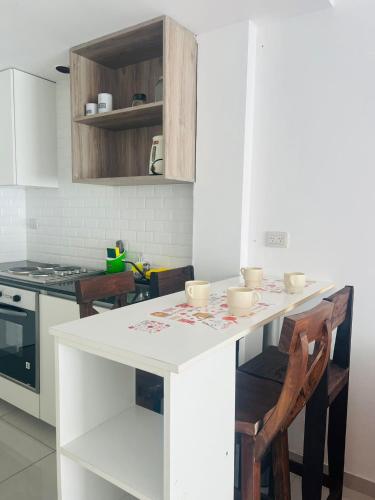 Kitchen, Excelente Monoambiente Lindo supercompleto in Villa Pueyrredón Kitchen, Excelente Monoambiente Lindo supercompleto in Villa Pueyrredón