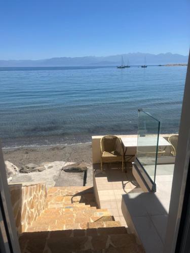 Erkély/terasz, ANGELA APARTMENT in Koroni Erkély/terasz, ANGELA APARTMENT in Koroni