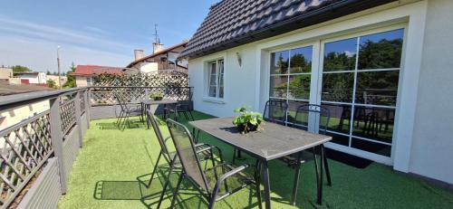 Varanda/terraço, Villa Stratus in Siedlce / Chelm Varanda/terraço, Villa Stratus in Siedlce / Chelm
