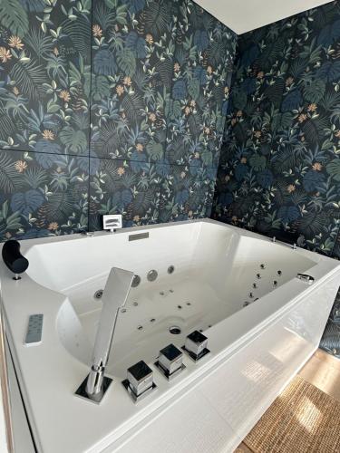 جاكوزي, Appartement ESCAPADE BIEN ETRE & DECONNEXION in Saint-Felix Lauragais جاكوزي, Appartement ESCAPADE BIEN ETRE & DECONNEXION in Saint-Felix Lauragais