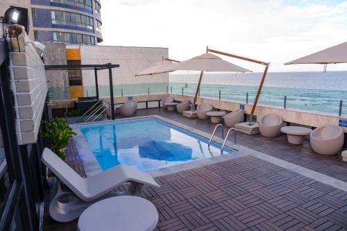 Zwembad, Marante Plaza Hotel in Recife Zwembad, Marante Plaza Hotel in Recife