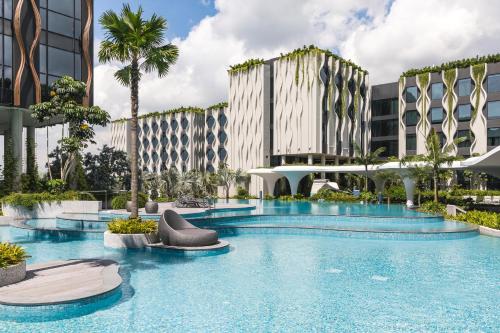 Swimming pool, The Outpost Hotel Sentosa by Far East Hospitality in Sentosa Swimming pool, The Outpost Hotel Sentosa by Far East Hospitality in Sentosa