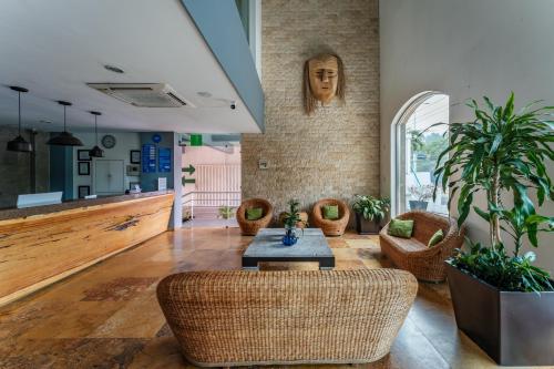 Előcsarnok, Hotel La Venta Inn Villahermosa in Villahermosa Előcsarnok, Hotel La Venta Inn Villahermosa in Villahermosa